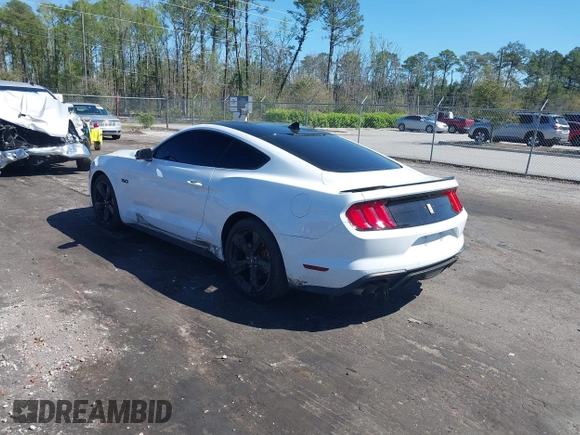 2021 Ford Mustang GT with VIN 1FA6P8CFXM5140544, listed as a IAAI auction lot 41830187 with 15,615 mi miles. Bid and sale history available at carsss.com. Image 3.