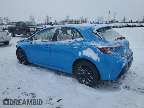 2022 Toyota Corolla Hatchback with VIN JTNK4MBE8N3161842, listed as a Copart auction lot 86199494 with 85,717 mi miles and Salvage Title. Bid and sale history available at carsss.com. Image 2.