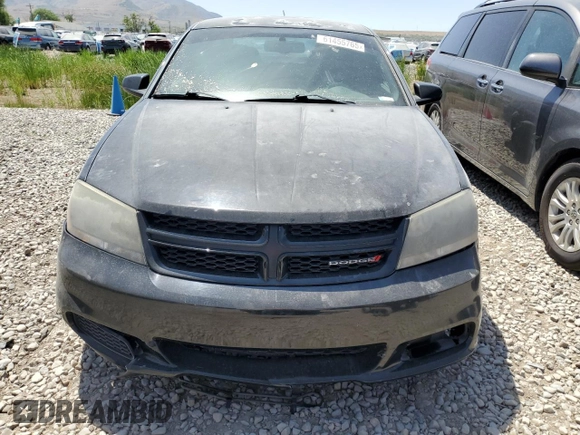 2014 Dodge Avenger SE with VIN 1C3CDZAB8EN222922, listed as a Copart auction lot 61455765 with 118,351 mi miles and Salvage title. Bid and sale history available at DreamBid. Image 5.