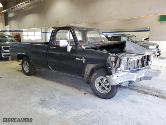 1985 Chevrolet Pickup with VIN 1GCDC14H8FF436325, listed as a Copart auction lot 52211065 with 26,625 mi miles and Salvage Title. Bid and sale history available at carsss.com. Image 4.