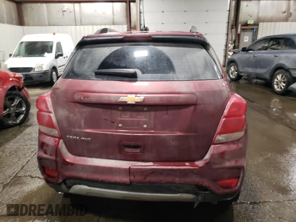 2021 Chevrolet Trax LT with VIN KL7CJPSM6MB364658, listed as a Copart auction lot 87132494 with 99,085 mi miles and Salvage Title. Bid and sale history available at carsss.com. Image 6.