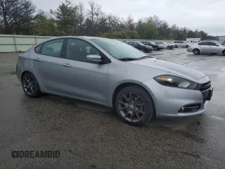 2015 Dodge Dart SXT z VIN 1C3CDFBB3FD345449, wystawiony jako Copart lot #56947145 z przebiegiem 61 019 mil mil oraz Szkoda całkowita • Salvage title. Historia ofert i sprzedaży dostępna na DreamBid. Obrazek 4.