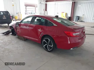 2021 Honda Accord Sport with VIN 1HGCV2F39MA033172, listed as a IAAI auction lot 41913871 with 39,249 mi miles and . Bid and sale history available at DreamBid. Image 3.