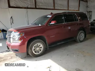 2020 Chevrolet Tahoe LS with VIN 1GNSKAKC6LR227412, listed as a Copart auction lot 59477265 with 61,585 mi miles and Salvage title. Bid and sale history available at DreamBid. Image 1.