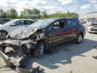 2014 Honda Civic LX z VIN 2HGFB2F52EH514598, wystawiony jako Copart lot #55214595 z przebiegiem 232 312 mil mil oraz Szkoda całkowita • Salvage title. Historia ofert i sprzedaży dostępna na DreamBid. Obrazek 1.