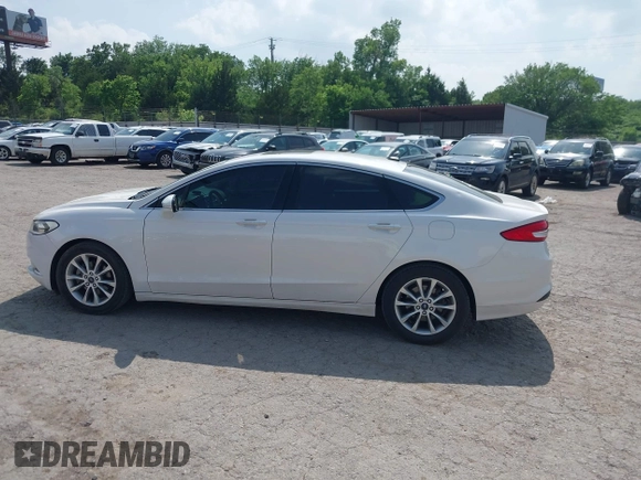 2017 Ford Fusion SE with VIN 3FA6P0HD4HR109947, listed as a IAAI auction lot 42288820 with 103,218 mi miles and . Bid and sale history available at DreamBid. Image 14.