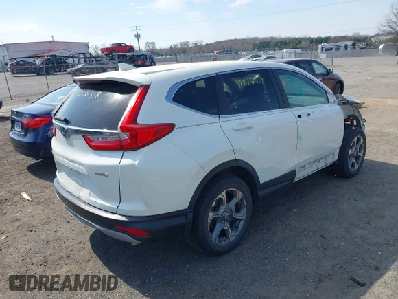 2018 Honda CR-V EX-L with VIN 5J6RW2H89JL021967, listed as a IAAI auction lot 41816318 with 110,475 mi miles. Bid and sale history available at carsss.com. Image 4.