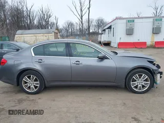 2011 Infiniti G25 x with VIN JN1DV6AR1BM653907, listed as a IAAI auction lot 41628344 with 158,949 mi miles. Bid and sale history available at carsss.com. Image 13.