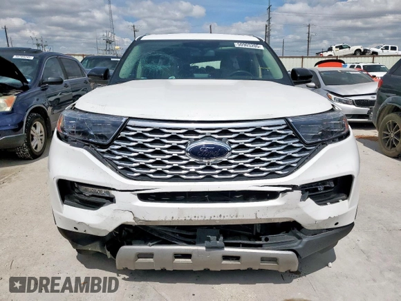 2022 Ford Explorer Platinum с VIN 1FM5K7HC4NGA83546, выставлен на аукционе Copart как лот 50903205 с пробегом 74 533 миль миль и Списание • Salvage title. История ставок и продаж доступна на DreamBid. Изображение 5.