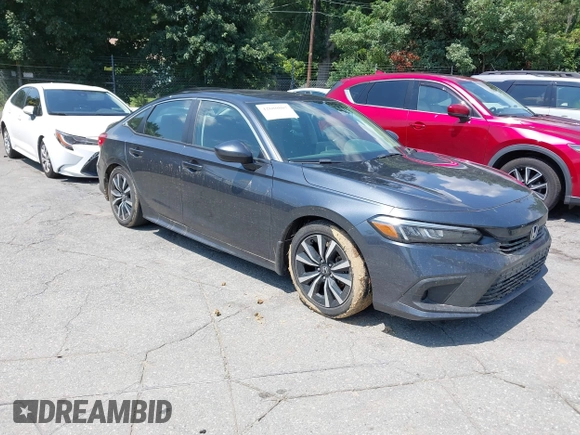 2023 Honda Civic EX with VIN 2HGFE1F75PH302414, listed as a IAAI auction lot 42680807 with 49,520 mi miles and . Bid and sale history available at DreamBid. Image 1.