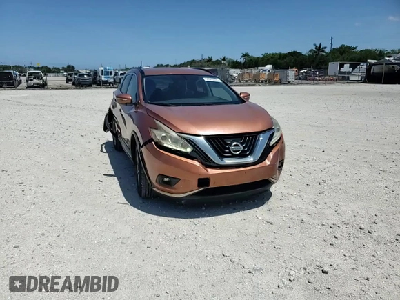 2015 Nissan Murano SV z VIN 5N1AZ2MH7FN200113, wystawiony jako Copart lot #55986595 z przebiegiem 155 645 mil mil oraz Szkoda całkowita • Salvage title. Historia ofert i sprzedaży dostępna na DreamBid. Obrazek 14.