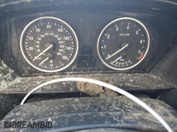 2008 BMW 5 Series 535xiT with VIN WBAPT73528CX01121, listed as a Copart auction lot 56124785 with Not provided miles and Non repairable. Bid and sale history available at DreamBid. Image 9.