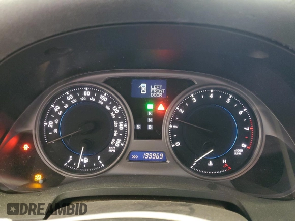 2007 Lexus IS 350 with VIN JTHBE262772010116, listed as a Copart auction lot 56351775 with 199,969 mi miles and Salvage title. Bid and sale history available at DreamBid. Image 9.