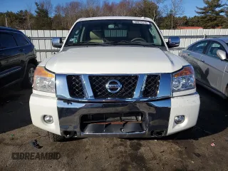 2011 Nissan Titan SL with VIN 1N6AA0EC7BN323825, listed as a Copart auction lot 46978315 with 143,228 mi miles and Salvage Title. Bid and sale history available at carsss.com. Image 5.