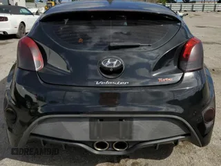 2016 Hyundai Veloster Turbo with VIN KMHTC6AE7GU279107, listed as a Copart auction lot 77386233 with 105,872 mi miles. Bid and sale history available at carsss.com. Image 6.