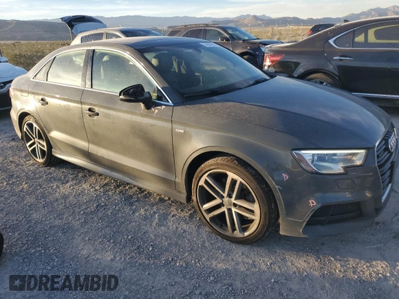 2017 Audi A3 Sedan Premium Plus with VIN WAUJ8GFF3H1027147, listed as a Copart auction lot 74845903 with 45,195 mi miles. Bid and sale history available at carsss.com. Image 4.