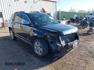 2015 GMC Terrain SLE with VIN 2GKALREK8F6316017, listed as a IAAI auction lot 41725193 with 112,206 mi miles. Bid and sale history available at carsss.com. Image 1.
