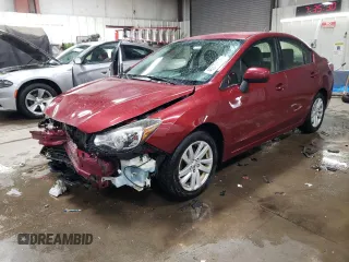 2016 Subaru Impreza Premium z VIN JF1GJAB69GH012734, wystawiony jako Copart lot #46372535 z przebiegiem 116 823 mil mil oraz Szkoda całkowita • Salvage title. Historia ofert i sprzedaży dostępna na DreamBid. Obrazek 1.