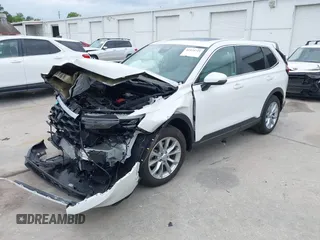 2024 Honda CR-V EX-L with VIN 2HKRS4H75RH445053, listed as a IAAI auction lot 41974721 with 20,077 mi miles. Bid and sale history available at carsss.com. Image 2.