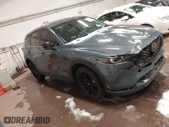 2023 Mazda CX-5 2.5 S Carbon Edition with VIN JM3KFBCM2P0191682, listed as a IAAI auction lot 41315951 with 36,285 mi miles. Bid and sale history available at carsss.com. Image 1.