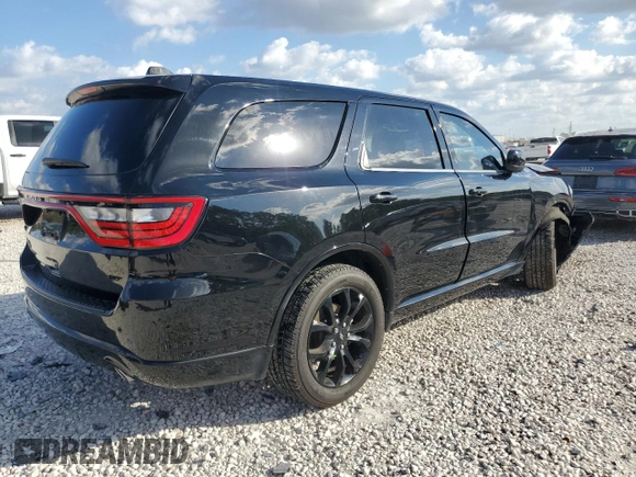 2020 Dodge Durango GT with VIN 1C4RDHDGXLC166188, listed as a Copart auction lot 81383024 with 56,759 mi miles and Salvage title. Bid and sale history available at DreamBid. Image 3.