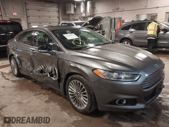 2013 Ford Fusion Titanium Hybrid with VIN 3FA6P0RU6DR319586, listed as a IAAI auction lot 42138979 with 125,388 mi miles. Bid and sale history available at carsss.com. Image 14.