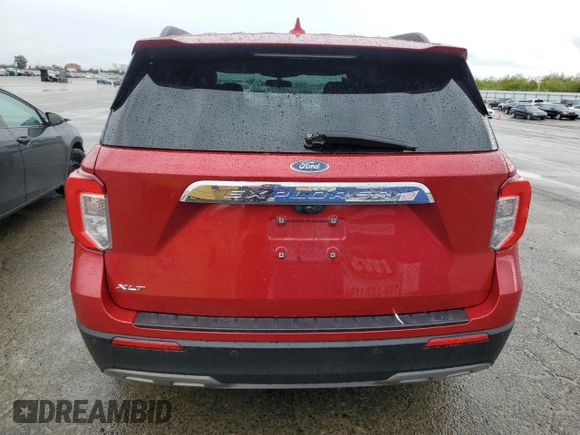2020 Ford Explorer XLT with VIN 1FMSK7DH8LGC47284, listed as a Copart auction lot 47899495 with 52,016 mi miles and Salvage Title. Bid and sale history available at carsss.com. Image 6.