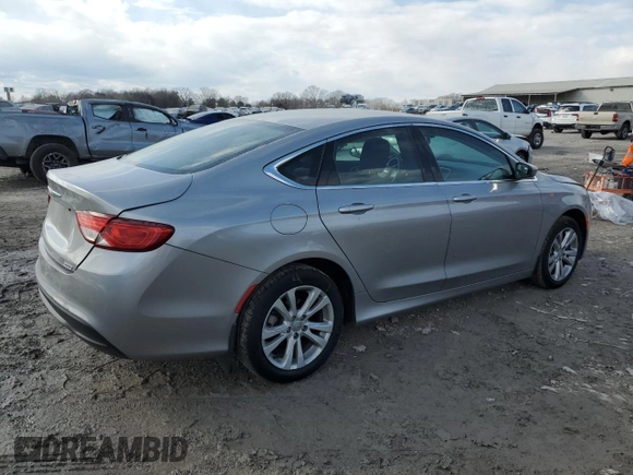 2016 Chrysler 200 LX with VIN 1C3CCCFB5GN197926, listed as a Copart auction lot 42500375 with 36,105 mi miles and Salvage Title. Bid and sale history available at carsss.com. Image 3.