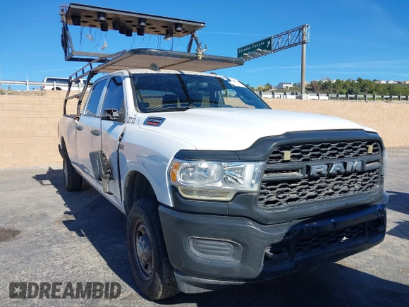 2021 Ram 2500 Tradesman with VIN 3C6UR5HJ5MG550983, listed as a IAAI auction lot 41086482 with 65,846 mi miles. Bid and sale history available at carsss.com. Image 1.