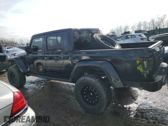 2022 Jeep Gladiator Rubicon с VIN 1C6JJTBG0NL163323, выставлен на аукционе Copart как лот 44919205 с пробегом 7 817 миль миль и Списание • Salvage title. История ставок и продаж доступна на DreamBid. Изображение 2.