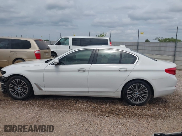 2017 BMW 5 Series 530i with VIN WBAJA5C35HWA35503, listed as a IAAI auction lot 42063997 with 118,187 mi miles and . Bid and sale history available at DreamBid. Image 15.