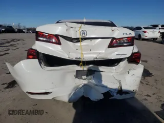 2015 Acura TLX V6 Tech with VIN 19UUB3F57FA001506, listed as a Copart auction lot 41896415 with 139,943 mi miles and Salvage Title. Bid and sale history available at carsss.com. Image 6.