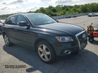2012 Audi Q5 Premium Plus with VIN WA1DKAFP3CA133981, listed as a Copart auction lot 61937765 with 74,827 mi miles and Salvage title. Bid and sale history available at DreamBid. Image 4.