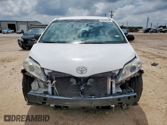 2015 Toyota Sienna L with VIN 5TDZK3DC4FS641312, listed as a Copart auction lot 63699245 with Not provided miles and Salvage title. Bid and sale history available at DreamBid. Image 5.