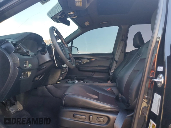 2023 Honda Ridgeline Black Edition with VIN 5FPYK3F81PB012950, listed as a Copart auction lot 48932835 with 26,269 mi miles and Salvage title. Bid and sale history available at DreamBid. Image 7.