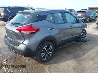 2019 Nissan Kicks S with VIN 3N1CP5CU8KL542721, listed as a IAAI auction lot 41889781 with 88,604 mi miles and . Bid and sale history available at carsss.com. Image 4.