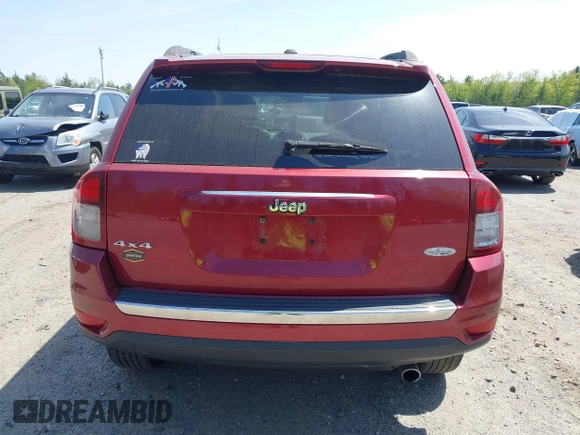 2016 Jeep Compass High Altitude z VIN 1C4NJDEB7GD775631, wystawiony jako IAAI lot #42244957 z przebiegiem 130 230 mil mil oraz . Historia ofert i sprzedaży dostępna na DreamBid. Obrazek 16.