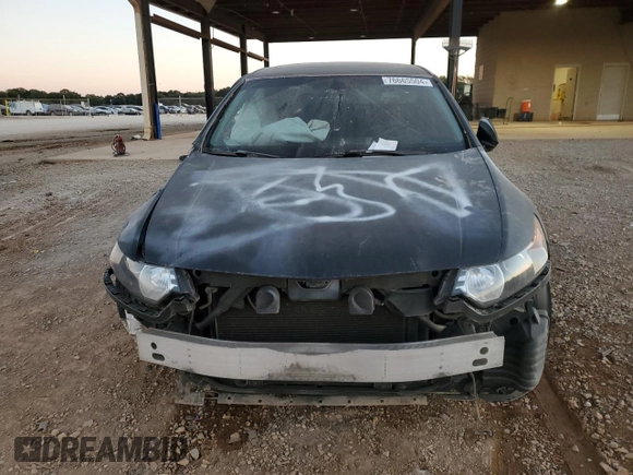 2012 Acura TSX Tech Pkg with VIN JH4CU2F60CC012403, listed as a Copart auction lot 76665504 with 175,374 mi miles and Salvage Title. Bid and sale history available at carsss.com. Image 5.
