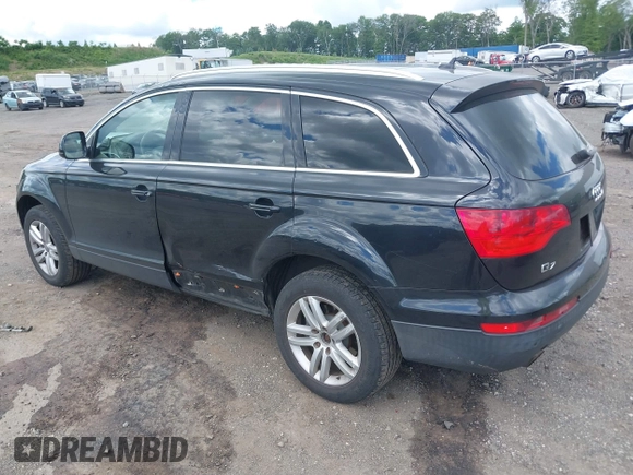 2009 Audi Q7 with VIN WA1AY74L19D016945, listed as a IAAI auction lot 39480989 with 149,769 mi miles and . Bid and sale history available at DreamBid. Image 3.