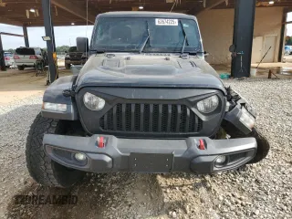 2019 Jeep Wrangler Unlimited Rubicon with VIN 1C4HJXFN2KW525606, listed as a Copart auction lot 62674225 with 55,128 mi miles and Salvage title. Bid and sale history available at DreamBid. Image 5.