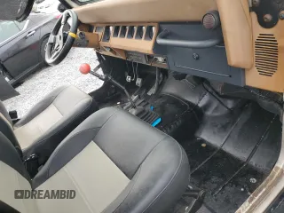 1995 Jeep Wrangler S with VIN 1J4FY19P9SP316266, listed as a Copart auction lot 88686725 with 121,561 mi miles and Salvage Title. Bid and sale history available at carsss.com. Image 8.