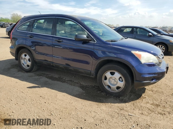 2010 Honda CR-V LX with VIN 5J6RE4H33AL092276, listed as a Copart auction lot 56482785 with 64,319 mi miles and Salvage title. Bid and sale history available at DreamBid. Image 4.
