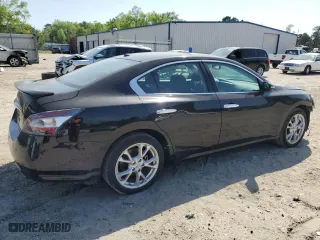 2014 Nissan Maxima 3.5 SV w/Sport Pkg with VIN 1N4AA5APXEC473717, listed as a Copart auction lot 53557015 with 181,629 mi miles and Salvage Title. Bid and sale history available at carsss.com. Image 3.