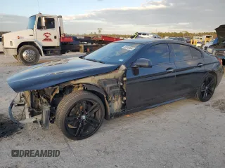 2014 BMW 6 Series 650i with VIN WBA6B2C53ED129256, listed as a Copart auction lot 85346084 with 51,948 mi miles and Salvage Title. Bid and sale history available at carsss.com. Image 1.