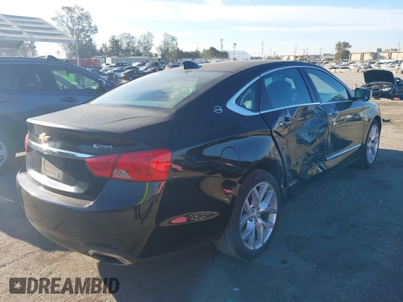 2017 Chevrolet Impala Premier with VIN 1G1145S33HU172243, listed as a IAAI auction lot 42689772 with 159,235 mi miles and . Bid and sale history available at DreamBid. Image 4.