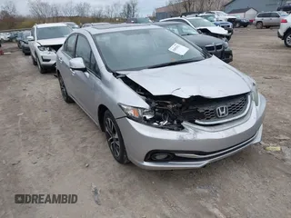 2013 Honda Civic EX-L with VIN 2HGFB2F97DH585930, listed as a IAAI auction lot 42052923 with 187,239 mi miles and . Bid and sale history available at DreamBid. Image 1.