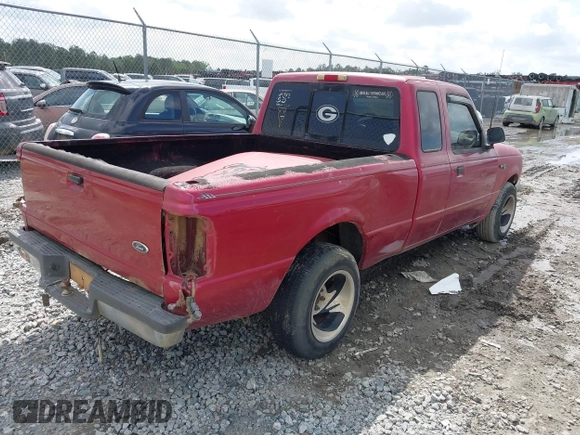 1995 Ford Ranger XL with VIN 1FTCR14A3SPA08504, listed as a IAAI auction lot 41941198 with 222,639 mi miles. Bid and sale history available at carsss.com. Image 4.