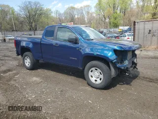 2020 Chevrolet Colorado 4WD Work Truck with VIN 1GCHTBEN4L1104709, listed as a Copart auction lot 52408375 with 24,631 mi miles and Salvage Title. Bid and sale history available at carsss.com. Image 4.