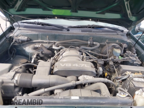 2000 Toyota Tundra SR5 with VIN 5TBRT3417YS122889, listed as a IAAI auction lot 41711107 with 288,475 mi miles and . Bid and sale history available at DreamBid. Image 10.