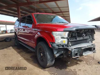 2016 Ford F-150 XLT with VIN 1FTEW1EG6GFA14606, listed as a IAAI auction lot 41686074 with 98,884 mi miles. Bid and sale history available at carsss.com. Image 1.